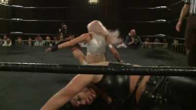 Nikki Storm pussyplexed by Candice LeRae
