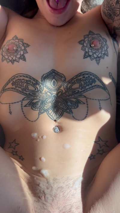 Nothing is better than being covered in cum