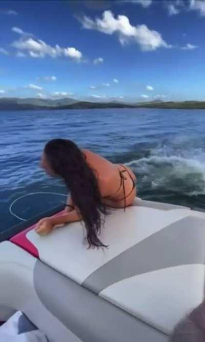 A small boating accident