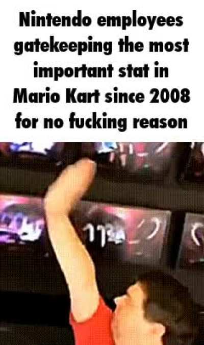 Why must you continue to gatekeep us Nintendo...