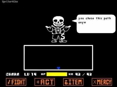 Undertale Sans Fight but he has DRIP