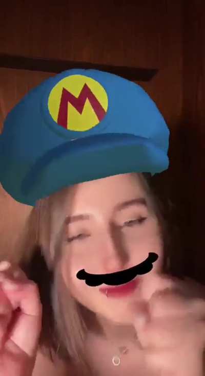 Mario Bouning Titties