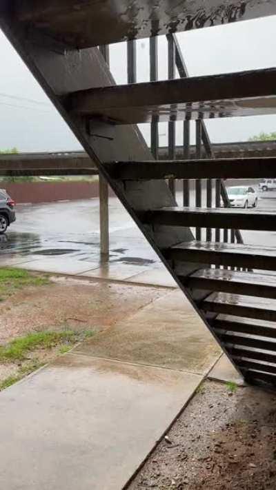 More rain from Texas. This time with sound hopefully