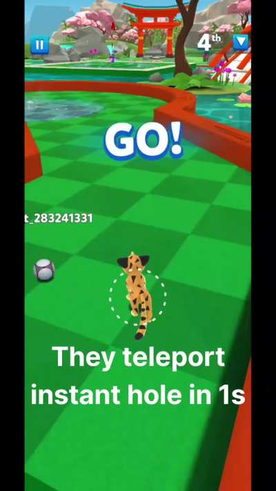 Even the bots are cheating now. Happens on Sakura and Lava Land