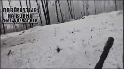 Ukrainian soldier get wounded in kursk.