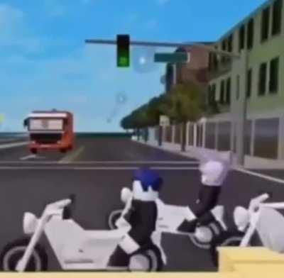 Forgot to look both ways