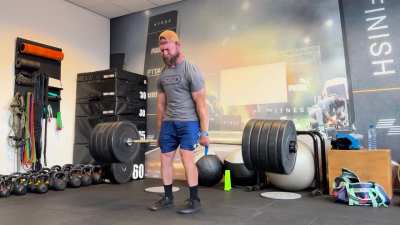 200kg/441lbs x 5 Hack Deadlift (Rep PR)