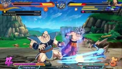 The ultimate Saibaman/Nappa vs UI dramatic finish