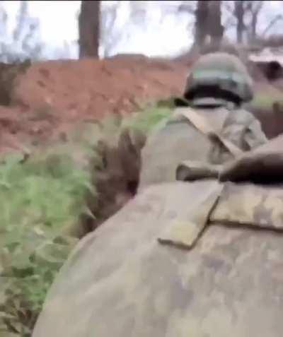 Ru pov Footage of the clearing of Pavlovka near Ugledar by the forces of the Kaskad OBTF and the 155th brigade of the Pacific Fleet. pows captured