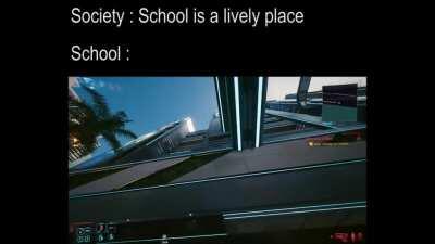 We live in a society