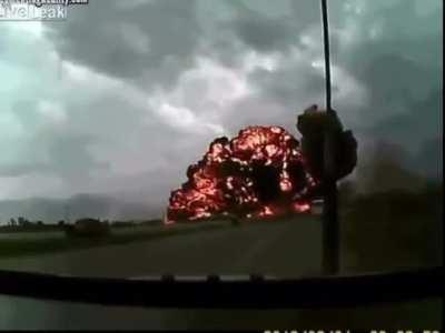 The crash and explosion of National Airlines Flight 102