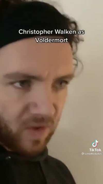 Christopher Walken as Voldemort