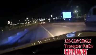 Arizona State Patrol Cop crashes and injures innocent person during failed dangerous PIT maneuver. Lies and blames innocent driver for the crash  