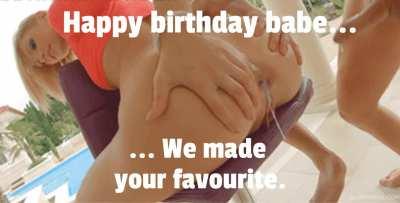 We made your favourite.