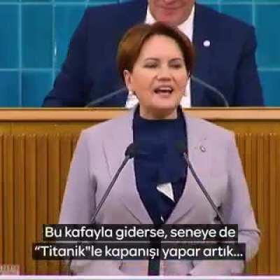 Meral Akşener ; Geçen yıl 