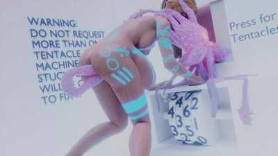 I have a feeling she requested more than one tentacle