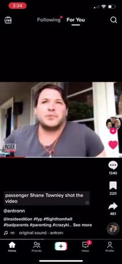 Flight from hell. This is why we say we want separate flights from kids! This is unacceptable.