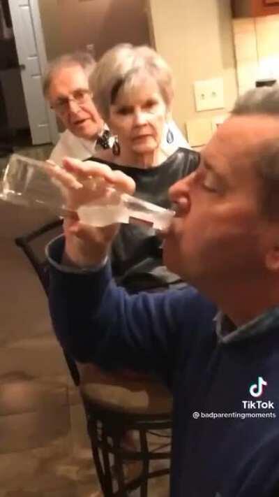 Never too old to disappoint your parents.