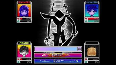 Roaring knight in OMORI