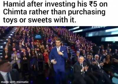 Chad Hamid v/s virgin friends