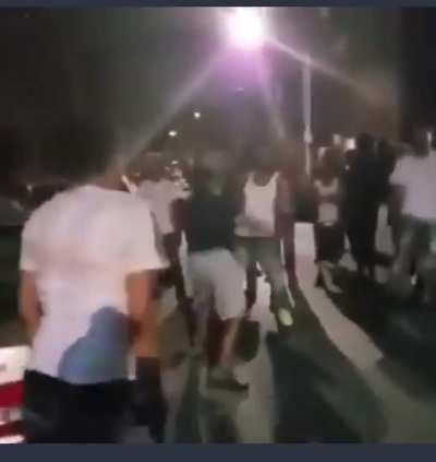 Bro really fought the whole hood for his girl then went home and put commentary on it