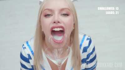 It is hard to imagine a more perfect cumslut than her