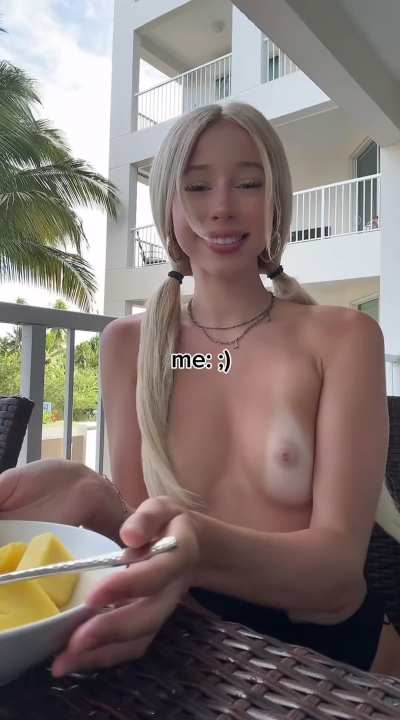 I taste amazing... wanna see if its true?