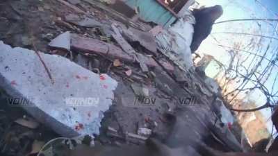 Brutal POV of a close quarter and hand to hand combat between UA force and RU force last fall.