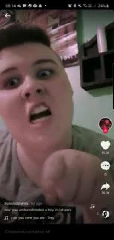 Imagine walking in a dark alleyway at night and this jumps you