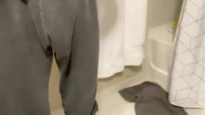 Headed for groceries. Remembered my mask — “forgot” my underwear 😜