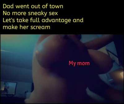 Advantage of dad leaving home