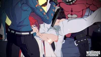 Jack-O's Daunting Double Penetration (Wallimog) [Guilty Gear]