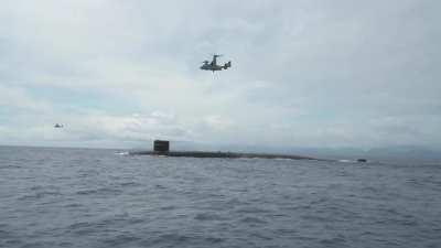MV-22B Osprey attached to the 