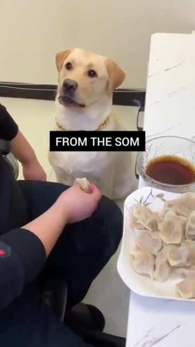 He's a choosing beggar..