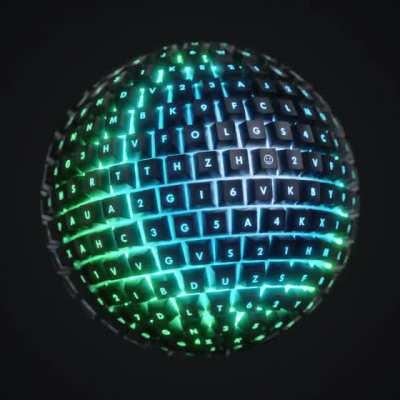 RGB Spherical keyboard