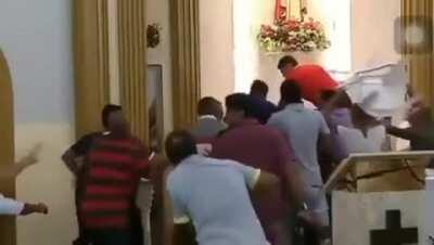 I think the robbery didn't go out well