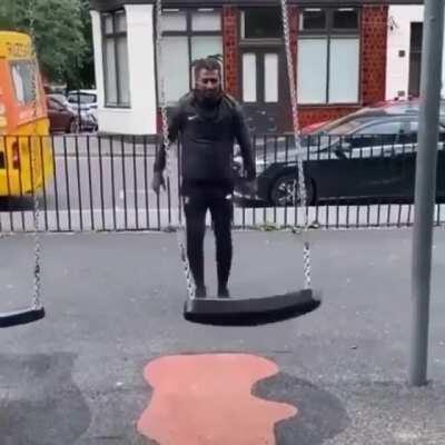 WCGW trying to imitate a person who has obviously spent hours practicing
