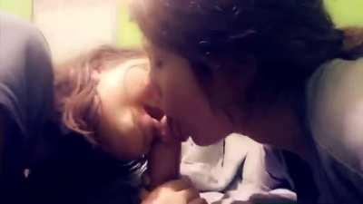 ginger double blowje