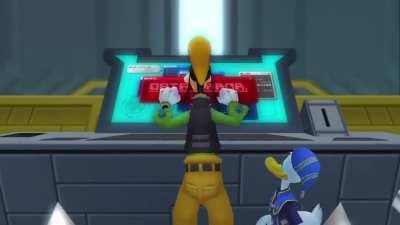 Sora searches for his friends