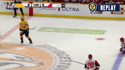 Kemell levels Svechnikov and then draws a penalty in OT