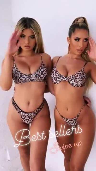 Sofia Jamora & Sierra Skye