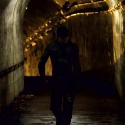Matt really walking down the tunnel like it's a runway lol