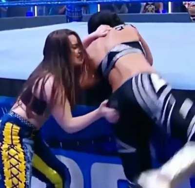 Bayley spanked 🍑🍑🍑