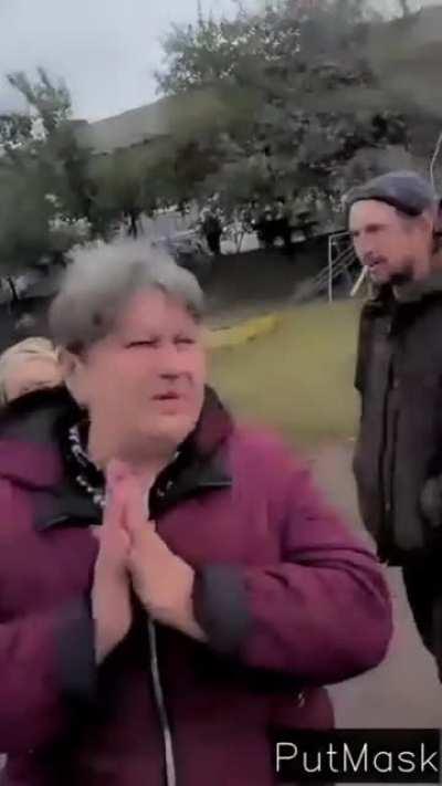Foreign legion helps liberate a village near Kharkiv and receives a warm welcome by locals