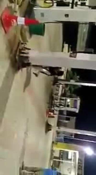 Bitch slapped. Not my video. So excuse the orientation.