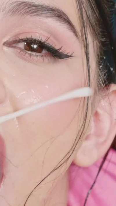 Gagging on a lot of loads