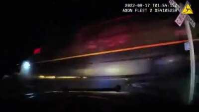 WCGW When I park a police cruiser on train tracks with a suspect in the back.