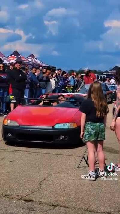 Car limbo with the bros