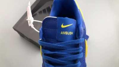 #videoappreciation Nike Air Force 1 Low SP Ambush Series Blue Yellow Swoosh Air Force Whatsapp: +86 15715097707 Welcome to contact the supplier for details