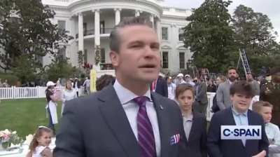 Pete Hegseth: “This is why we’re fighting the fake news media. This is why we’re fighting slash and burn Democrats. This is why we’re fighting hoaxers. This group right here full of hoaxers that pedal anonymous sources from leakers with axes to grind.”